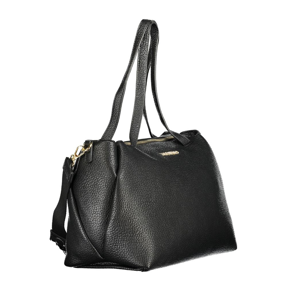 Mario Valentino Black Polyethylene Women Handbag - ACCEXO