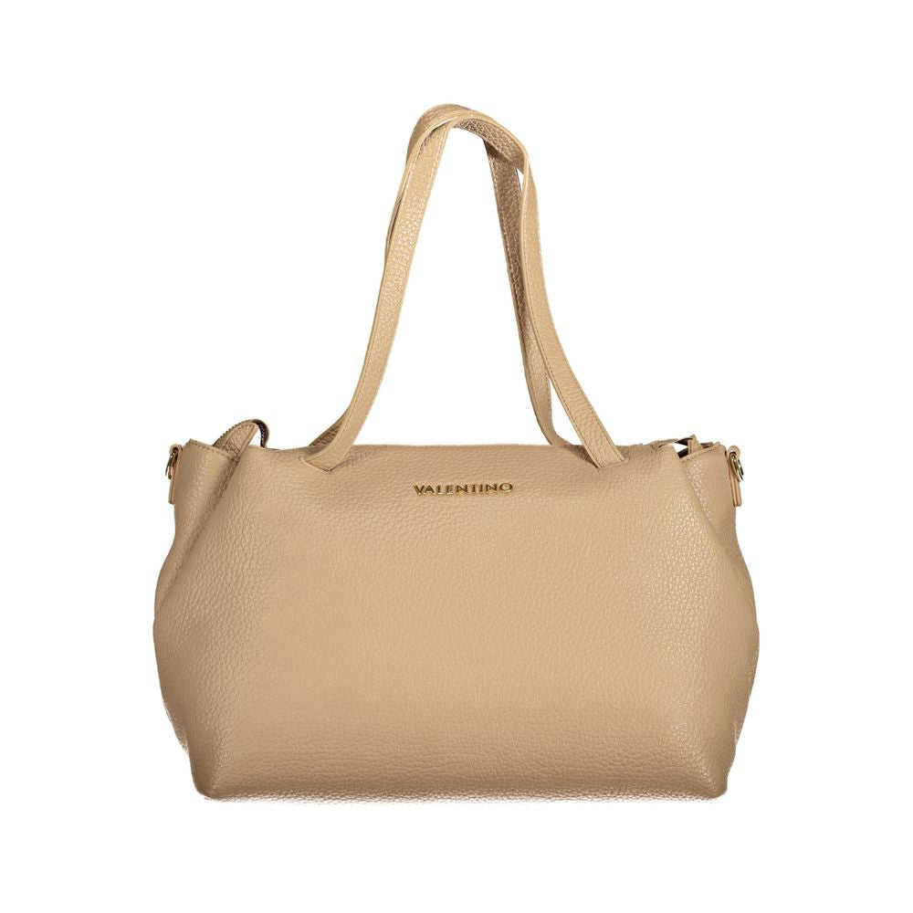 Mario Valentino Beige Polyethylene Women Handbag - ACCEXO