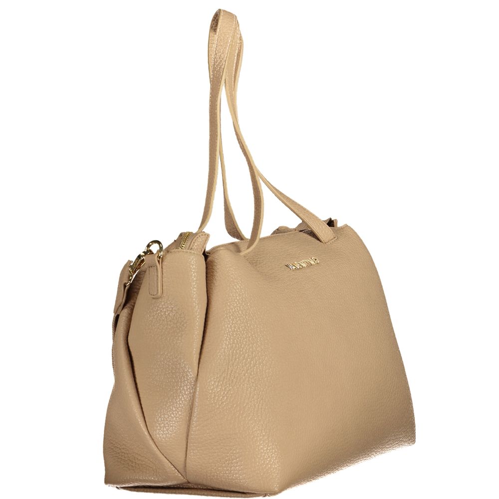 Mario Valentino Beige Polyethylene Women Handbag - ACCEXO