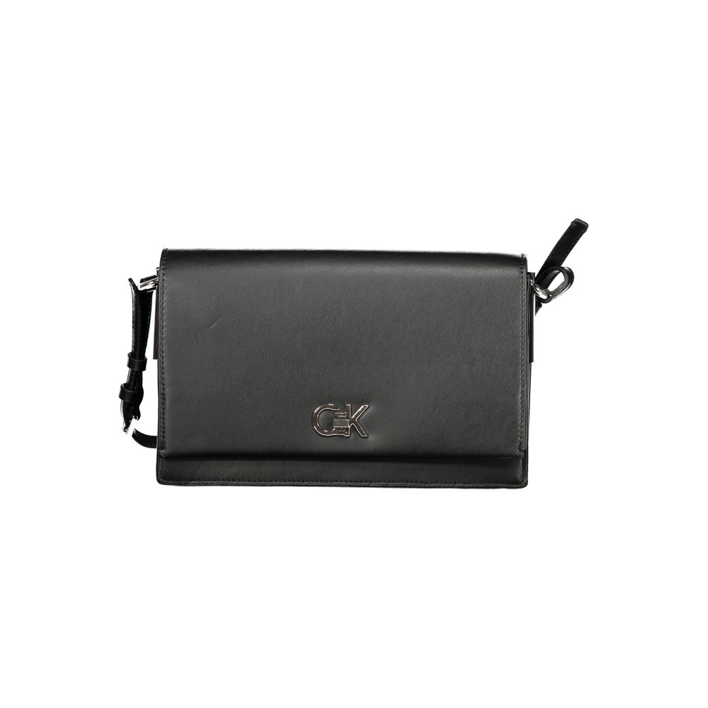 Calvin Klein Black Polyester Women Handbag - ACCEXO