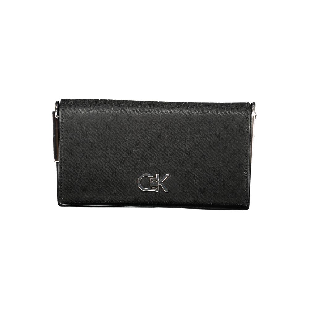 Calvin Klein Black Polyester Women Handbag - ACCEXO