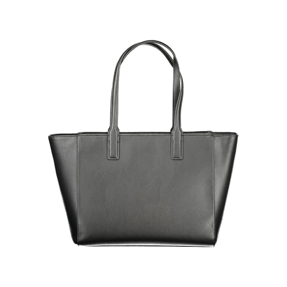 Tommy Hilfiger Black Recycled Polyester Women Handbag - ACCEXO