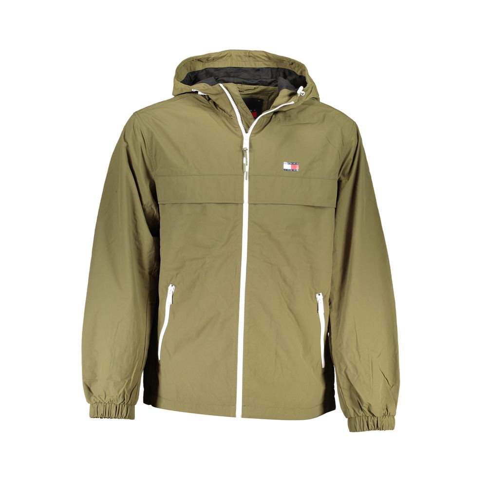 Tommy Hilfiger Green Polyamide Jacket - ACCEXO
