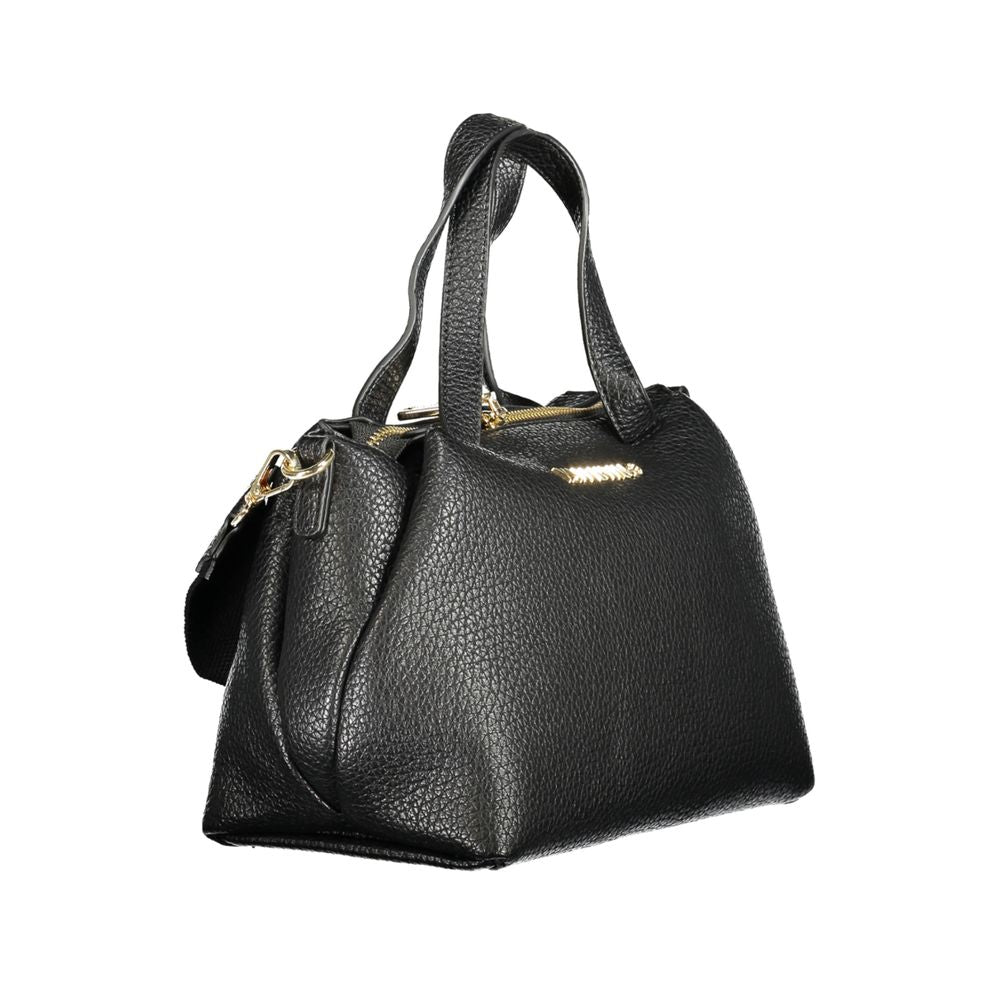 Mario Valentino Black Polyethylene Women Handbag - ACCEXO