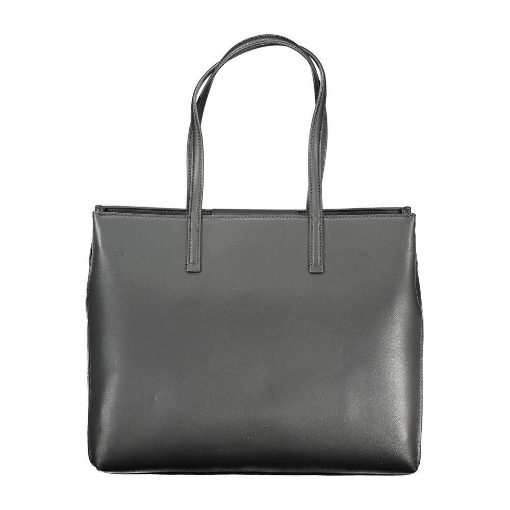 Calvin Klein Black Polyester Women Handbag - ACCEXO