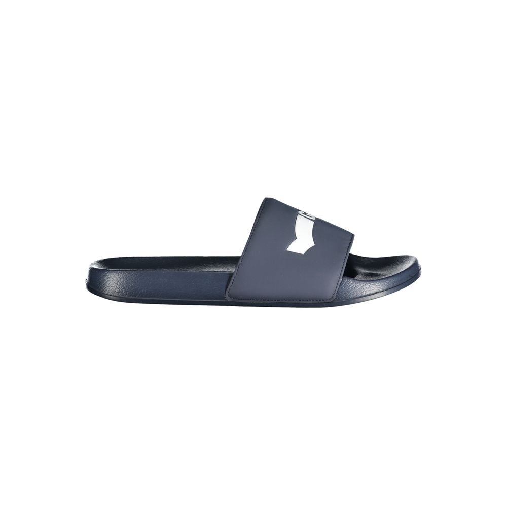 Gas Blue Polyester Sandal