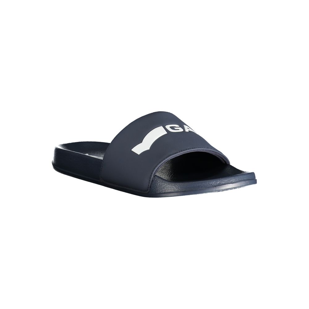 Gas Blue Polyester Sandal