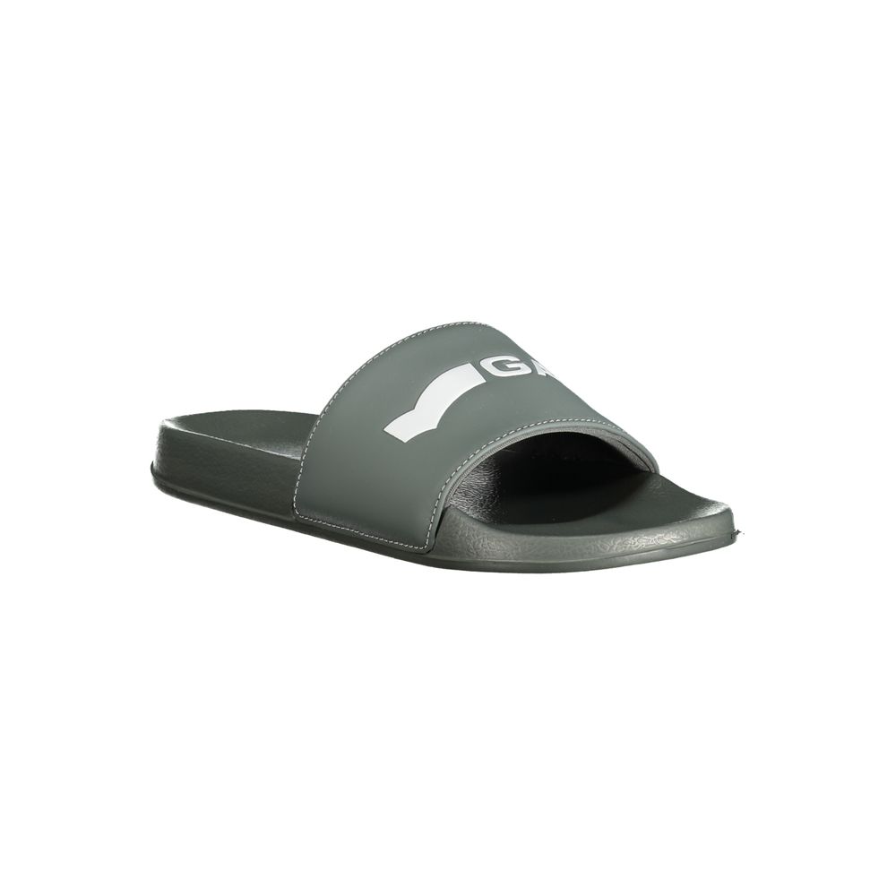 Gas Gray Polyester Sandal