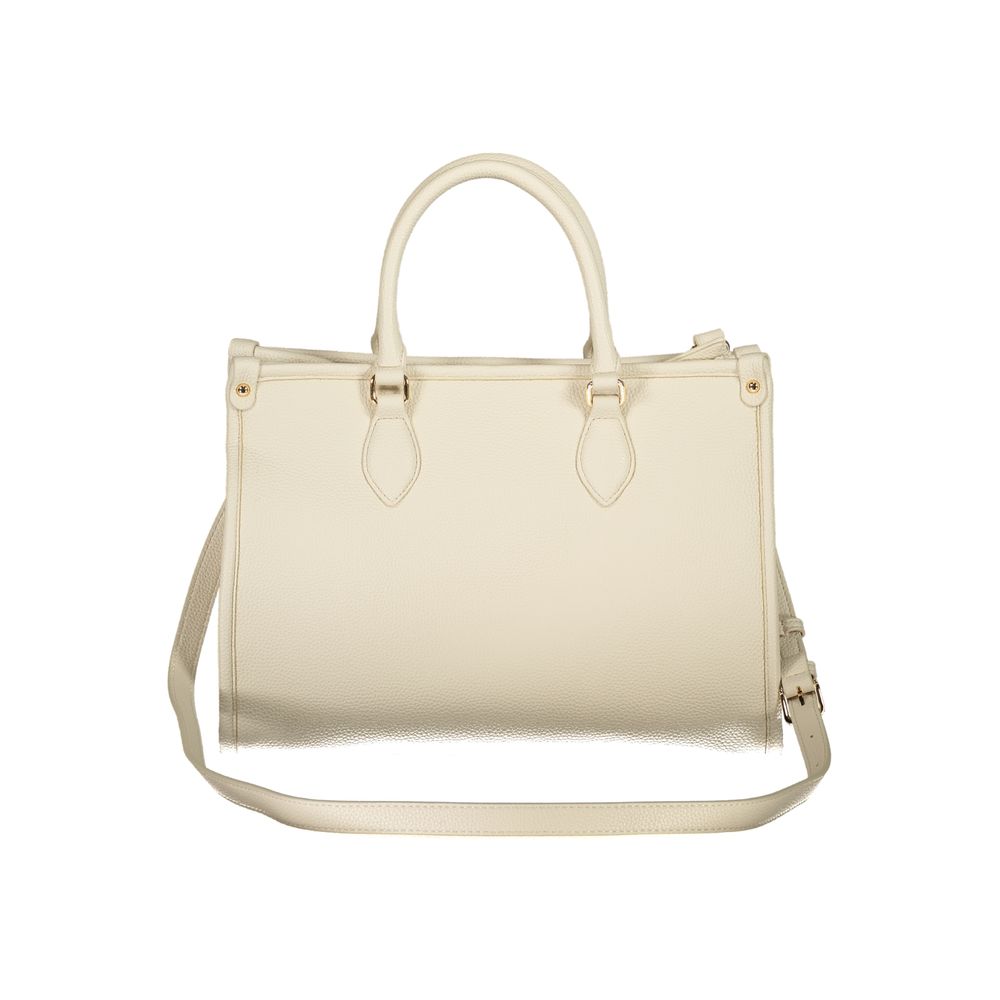 Mario Valentino Beige Polyethylene Handbag - ACCEXO