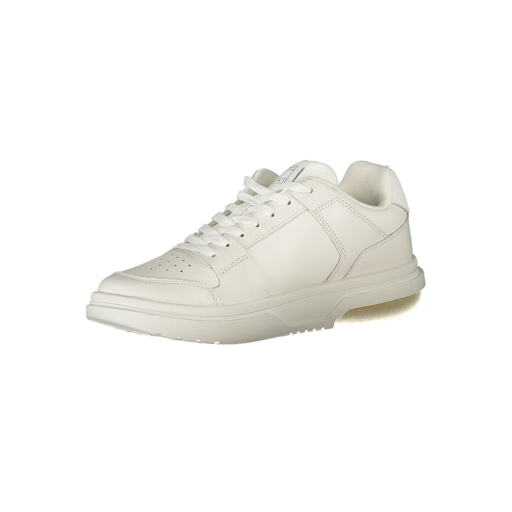 Tommy Hilfiger White Leather Women Sneaker - ACCEXO