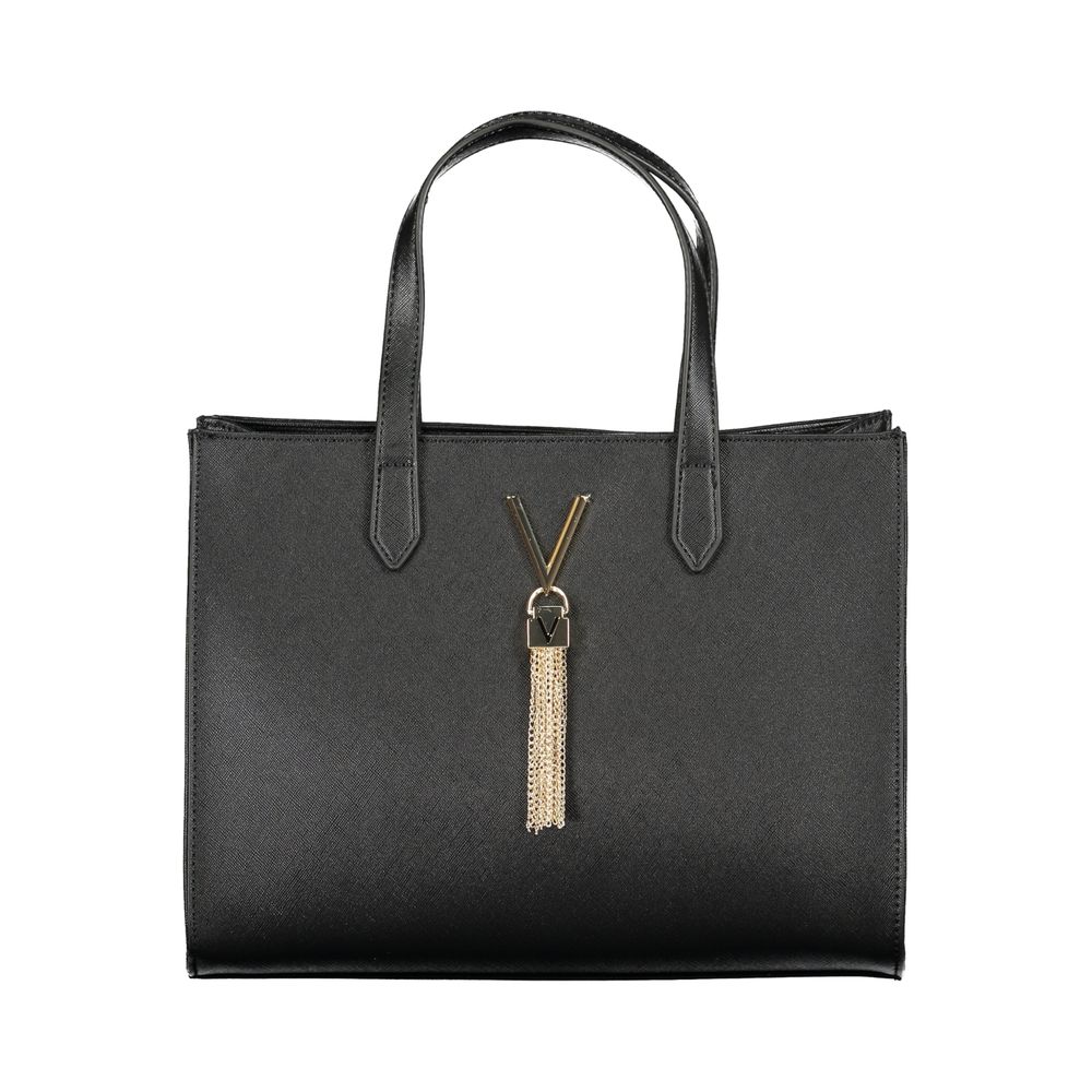Mario Valentino Black Polyethylene Handbag - ACCEXO