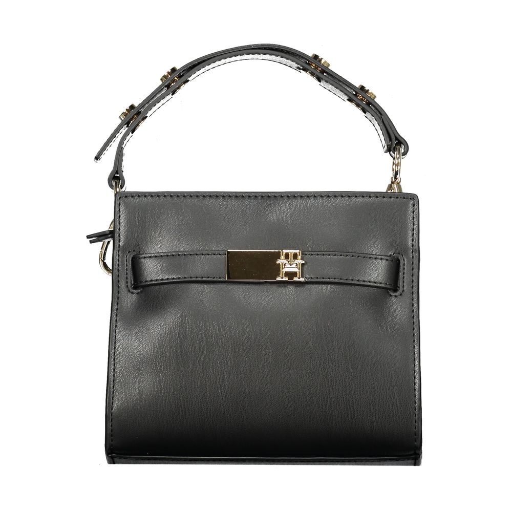 Tommy Hilfiger Black Polyethylene Women Handbag - ACCEXO