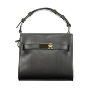 Tommy Hilfiger Black Polyethylene Women Handbag - ACCEXO