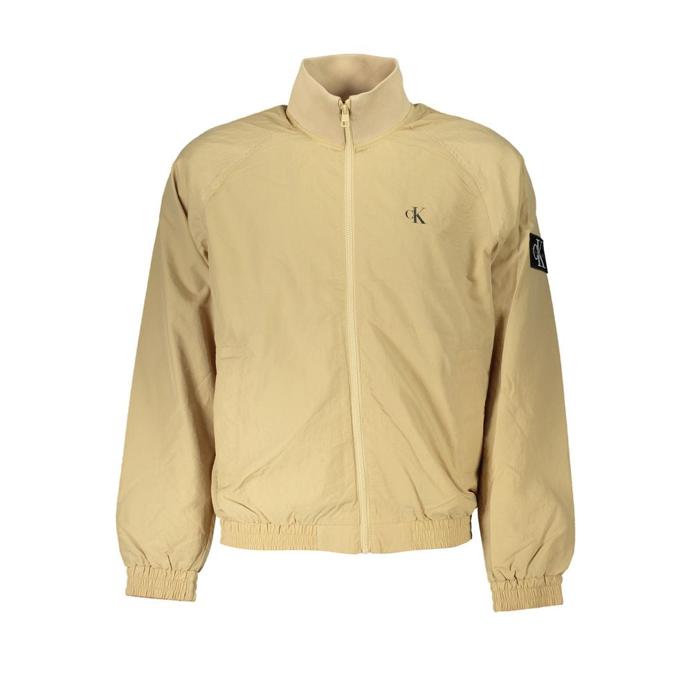 Calvin Klein Beige Long Sleeved Sports Jacket - ACCEXO