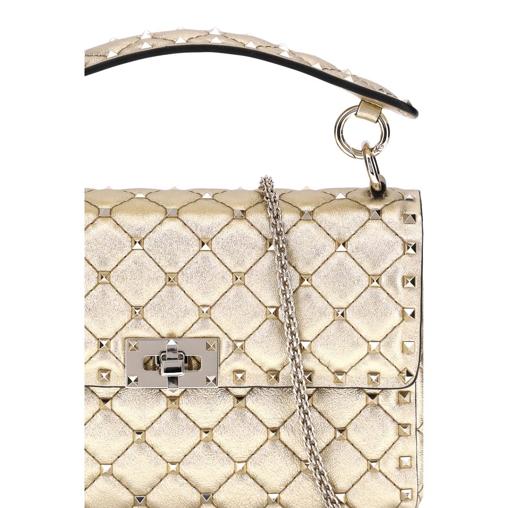 Valentino Garavani Medium Rockstud Spike Shoulder Bag - ACCEXO