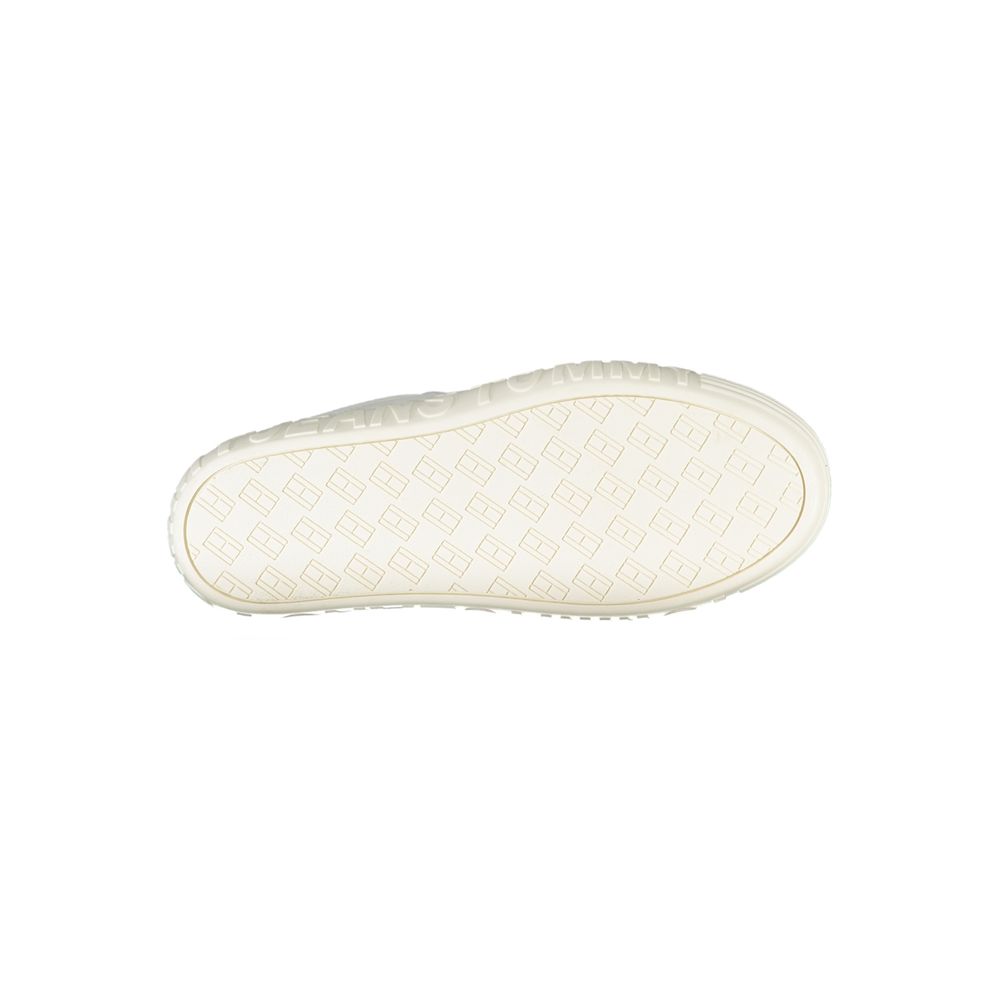 Tommy Hilfiger White Leather Women Sneaker - ACCEXO