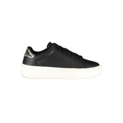 Tommy Hilfiger Black Leather Women Sneaker - ACCEXO
