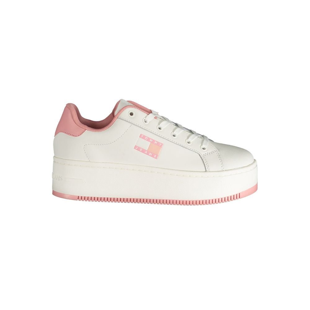 Tommy Hilfiger Pink Polyester Sneaker - ACCEXO