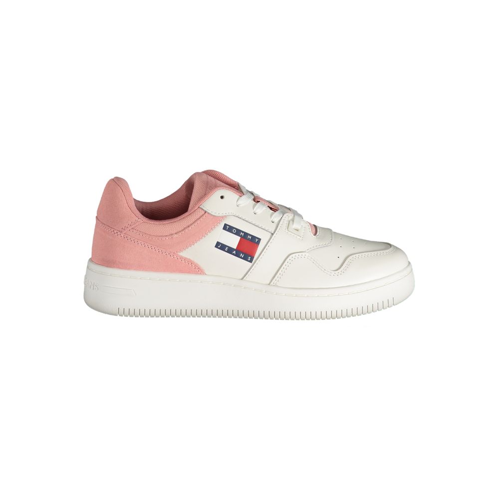 Tommy Hilfiger Pink Polyester Sneaker - ACCEXO