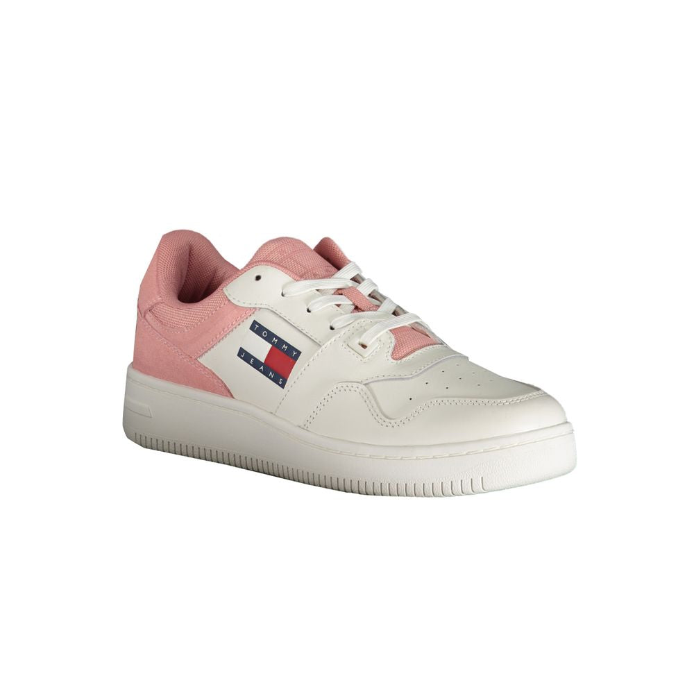 Tommy Hilfiger Pink Polyester Sneaker - ACCEXO