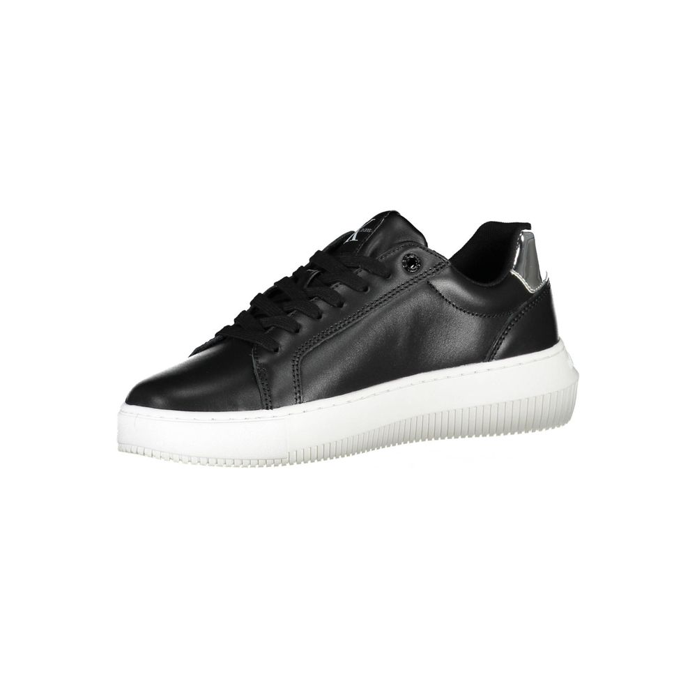 Calvin Klein Black Polyester Women Sneaker - ACCEXO