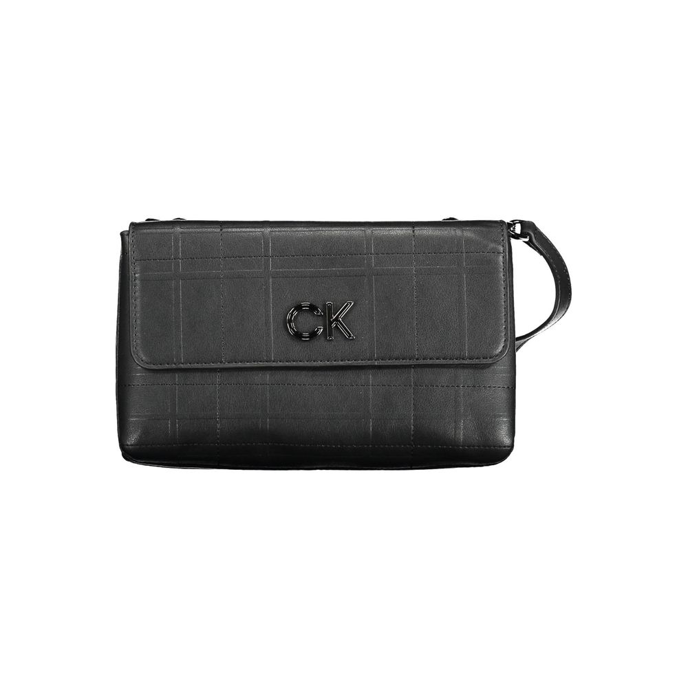 Calvin Klein Black Polyester Women Handbag - ACCEXO