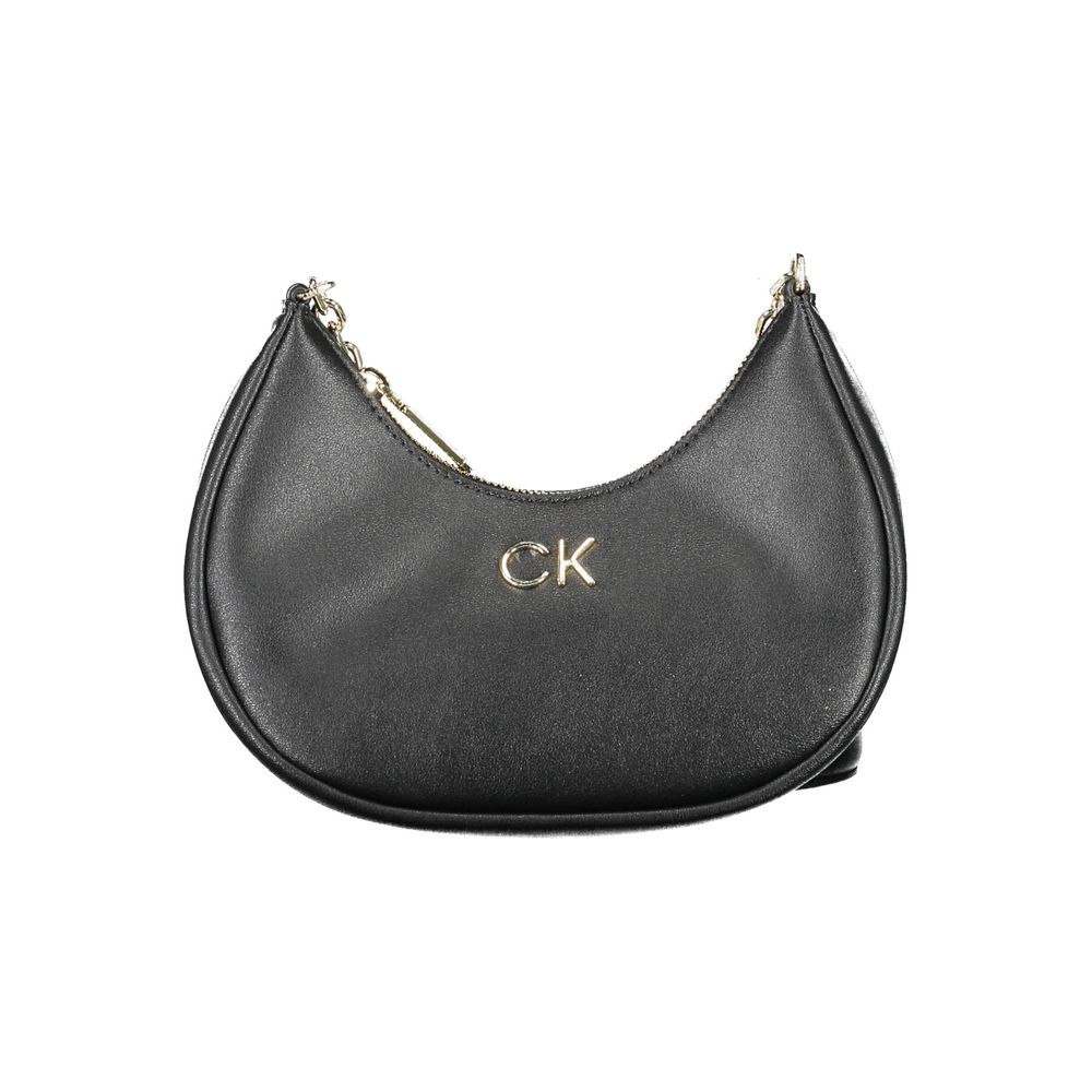 Calvin Klein Black Polyester Women Handbag - ACCEXO