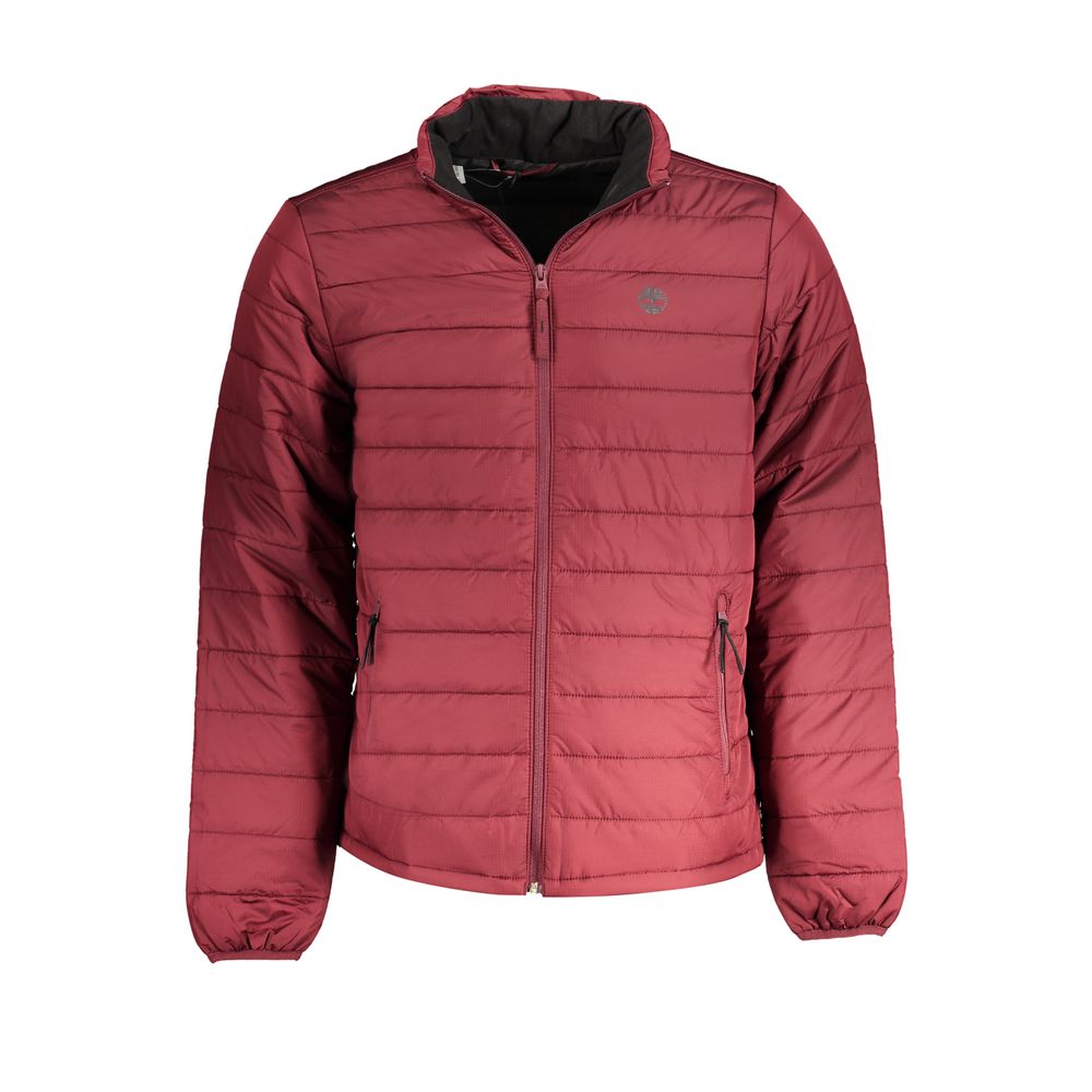 Timberland Red Polyester Jacket - ACCEXO