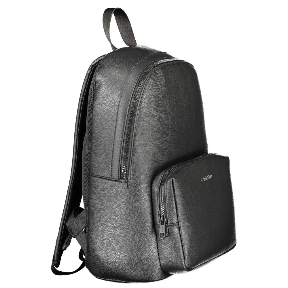 Calvin Klein Black Polyethylene Men Backpack - ACCEXO