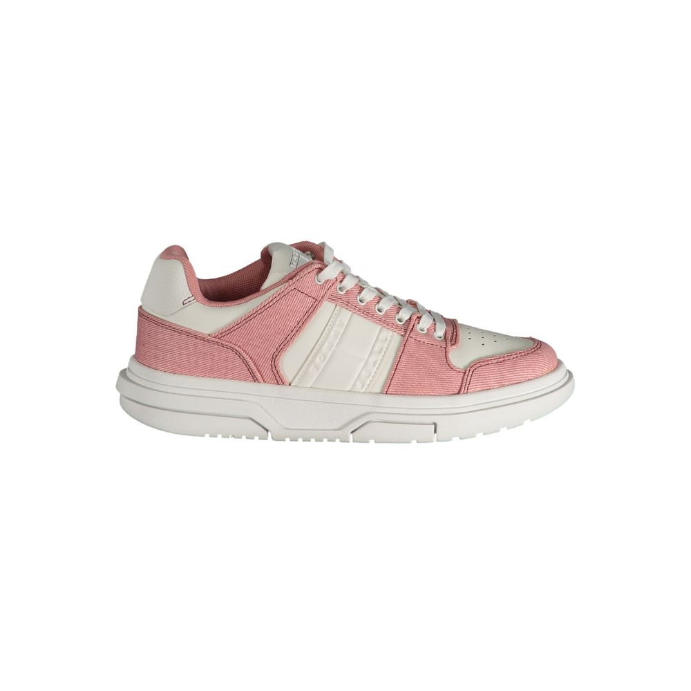 Tommy Hilfiger Pink Polyester Sneaker - ACCEXO