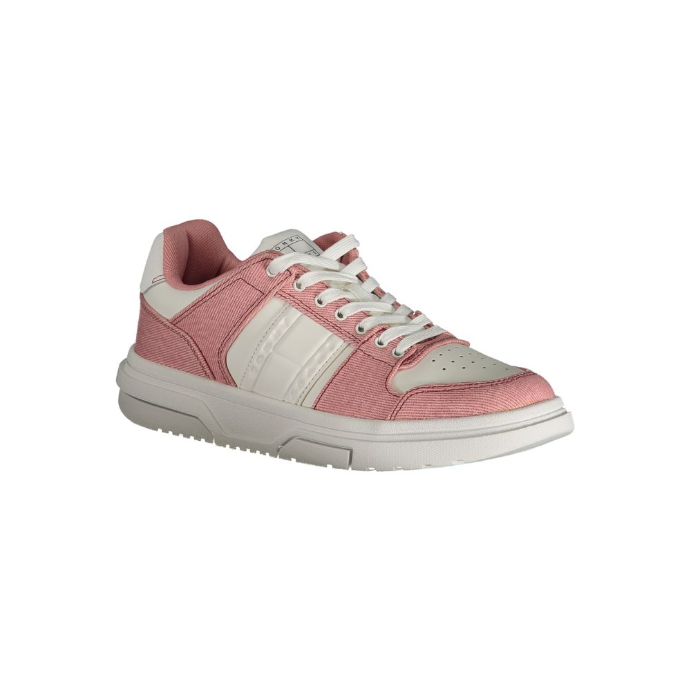 Tommy Hilfiger Pink Polyester Sneaker - ACCEXO