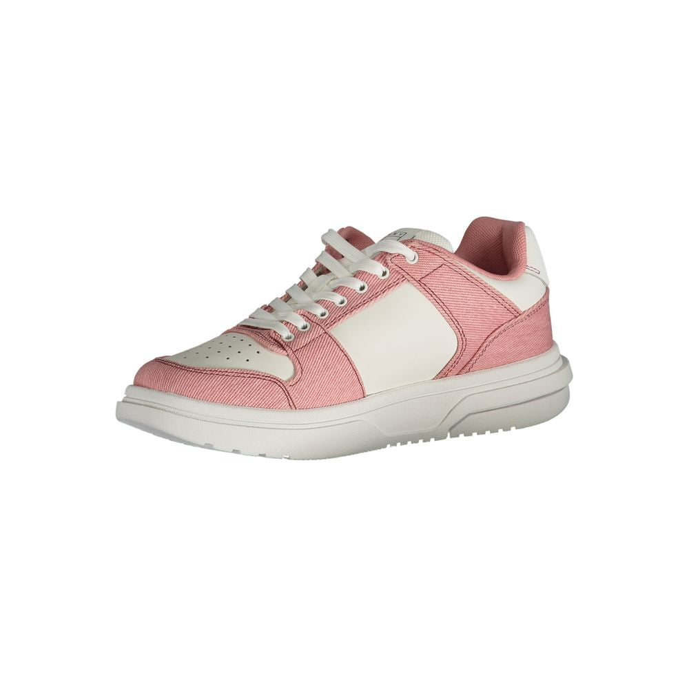 Tommy Hilfiger Pink Polyester Sneaker - ACCEXO