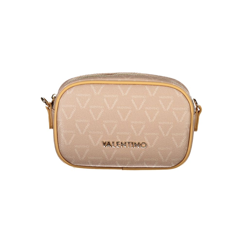 Mario Valentino Beige Polyethylene Handbag - ACCEXO