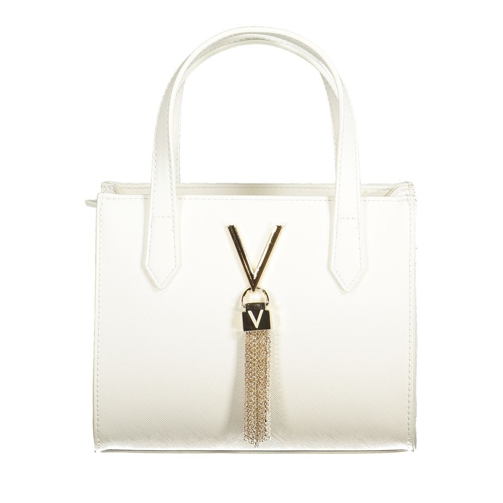 Mario Valentino White Polyethylene Women Handbag - ACCEXO