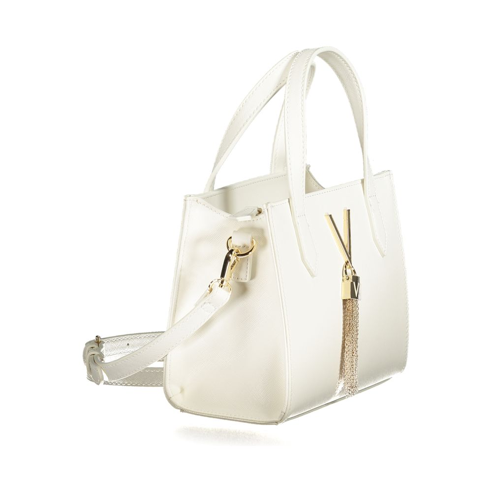 Mario Valentino White Polyethylene Women Handbag - ACCEXO