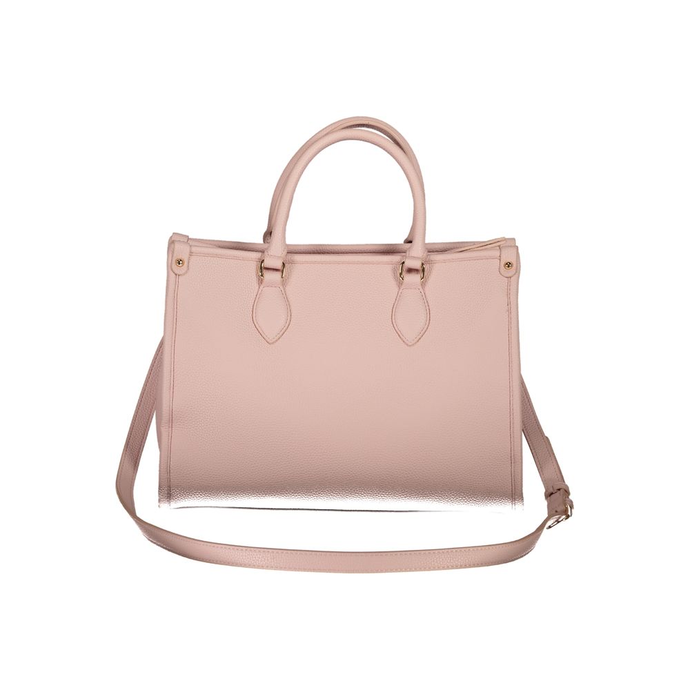 Mario Valentino Pink Polyethylene Handbag - ACCEXO