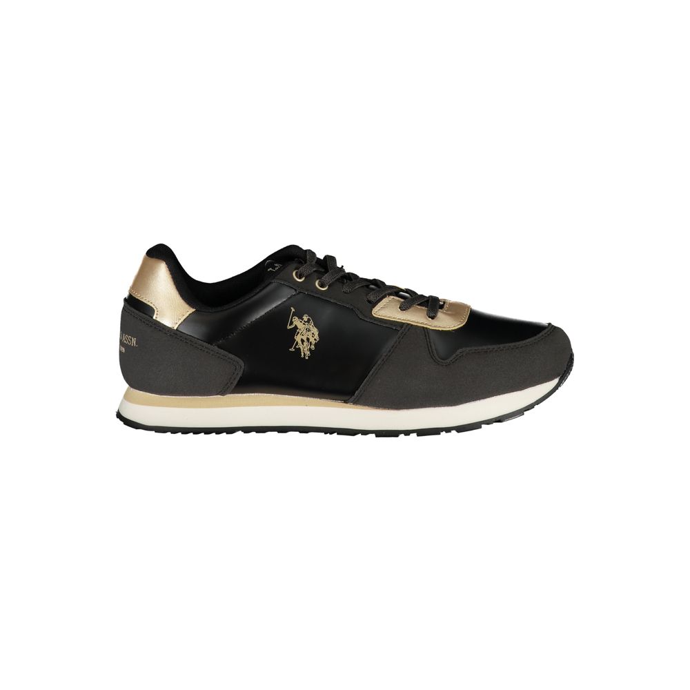 U.S. POLO ASSN. Black Polyester Sneaker - ACCEXO