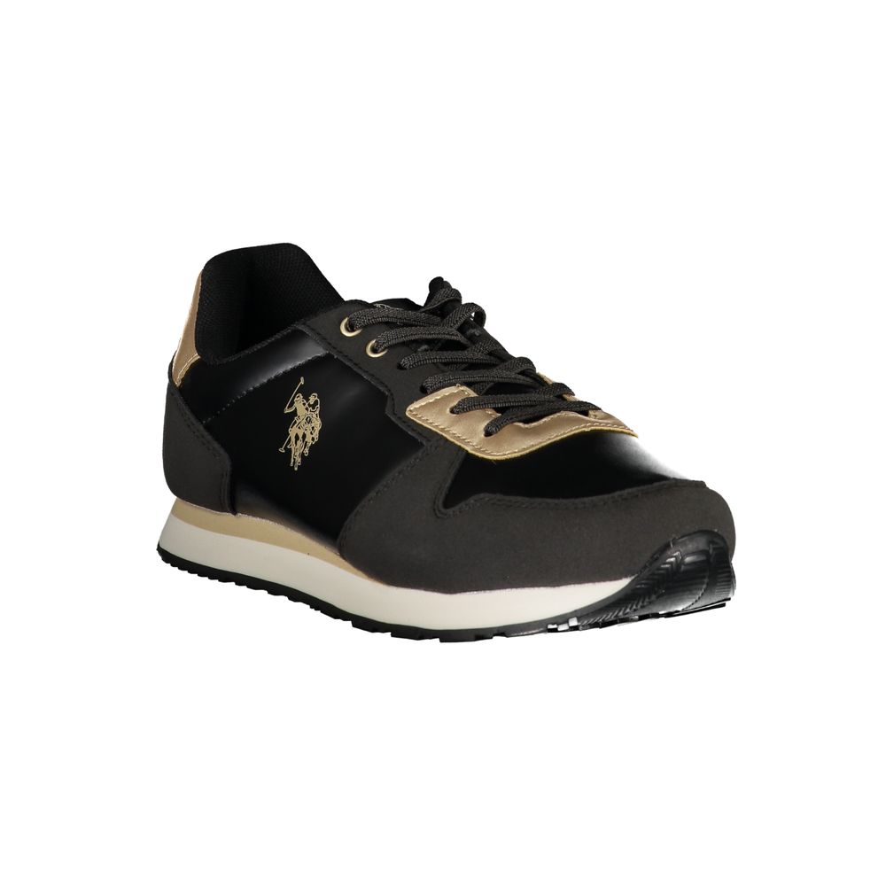 U.S. POLO ASSN. Black Polyester Sneaker - ACCEXO