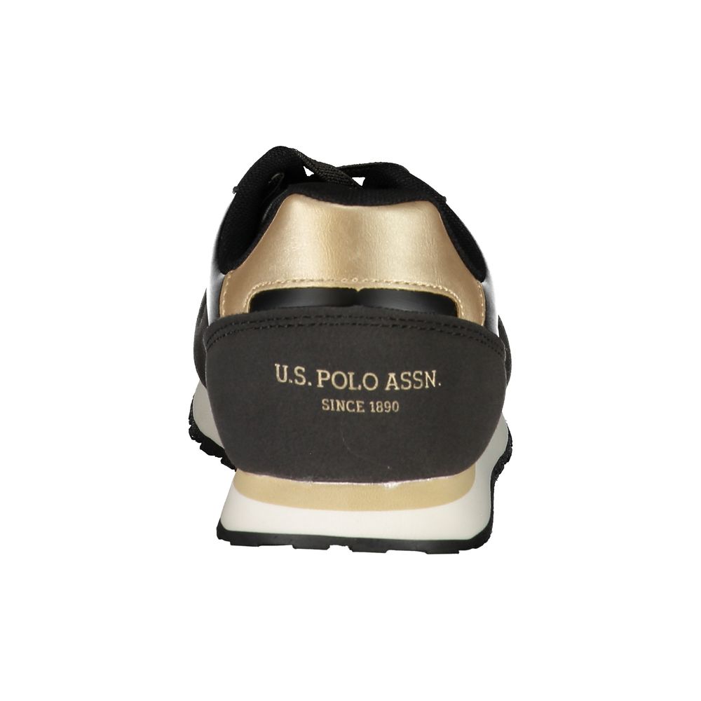 U.S. POLO ASSN. Black Polyester Sneaker - ACCEXO