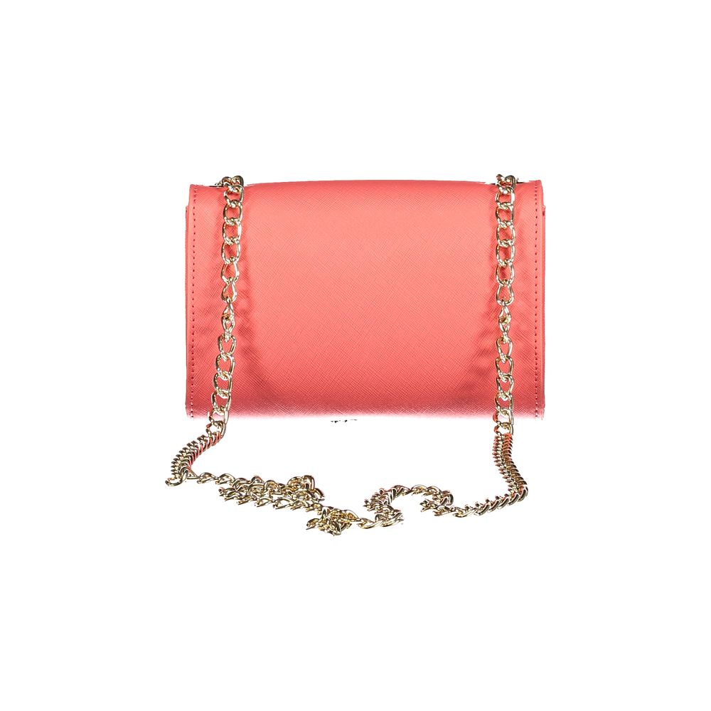 Mario Valentino Pink Polyethylene Handbag - ACCEXO