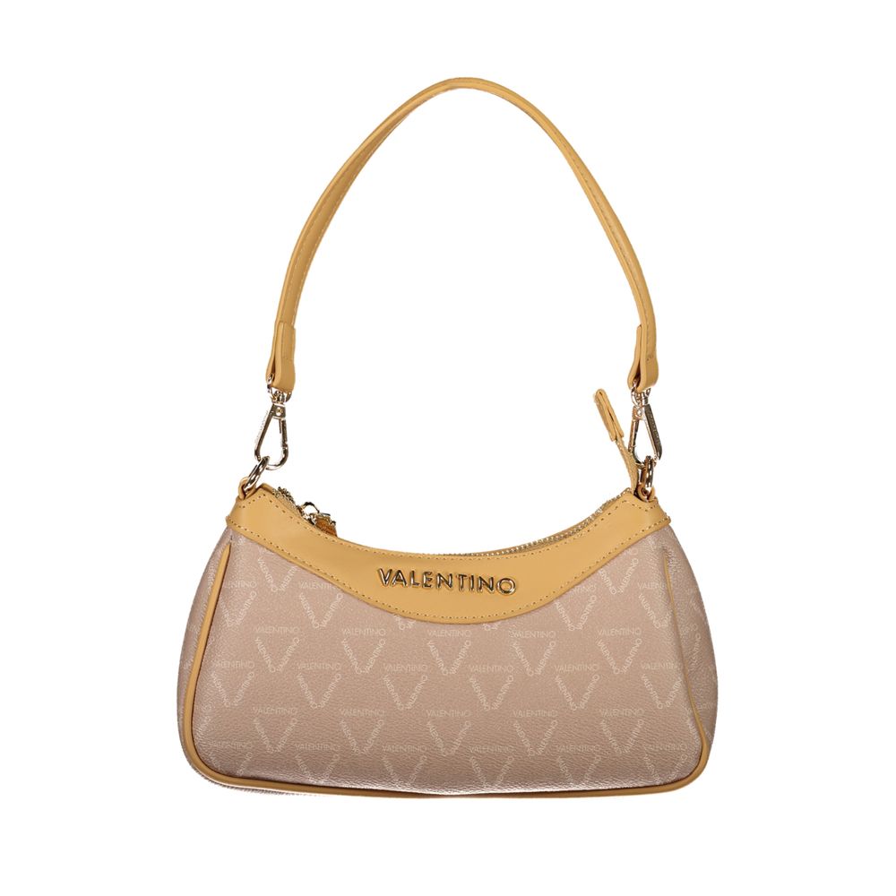 Mario Valentino Beige Polyethylene Handbag - ACCEXO