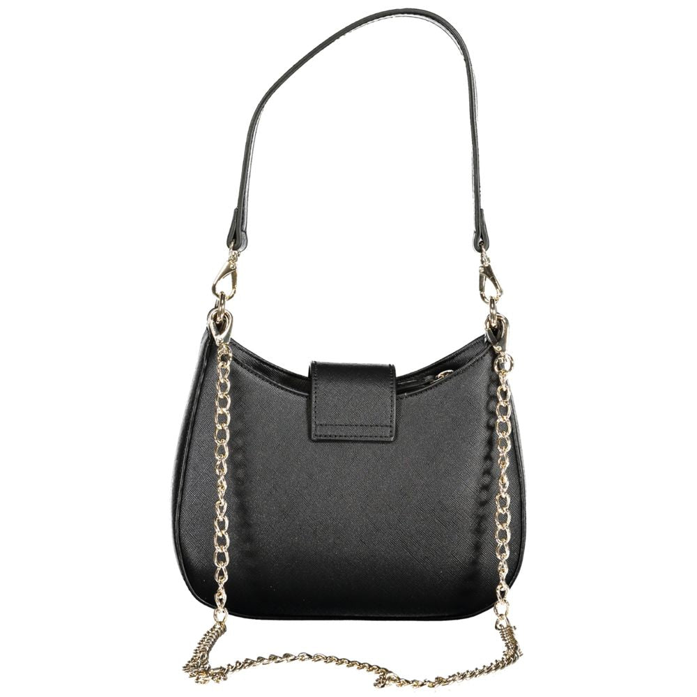 Mario Valentino Black Polyethylene Women Handbag - ACCEXO