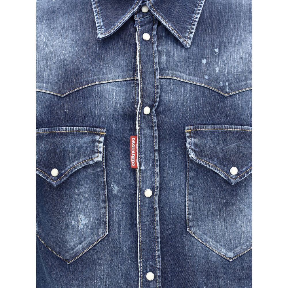 Dsquared² Fashion Western Shirt - ACCEXO