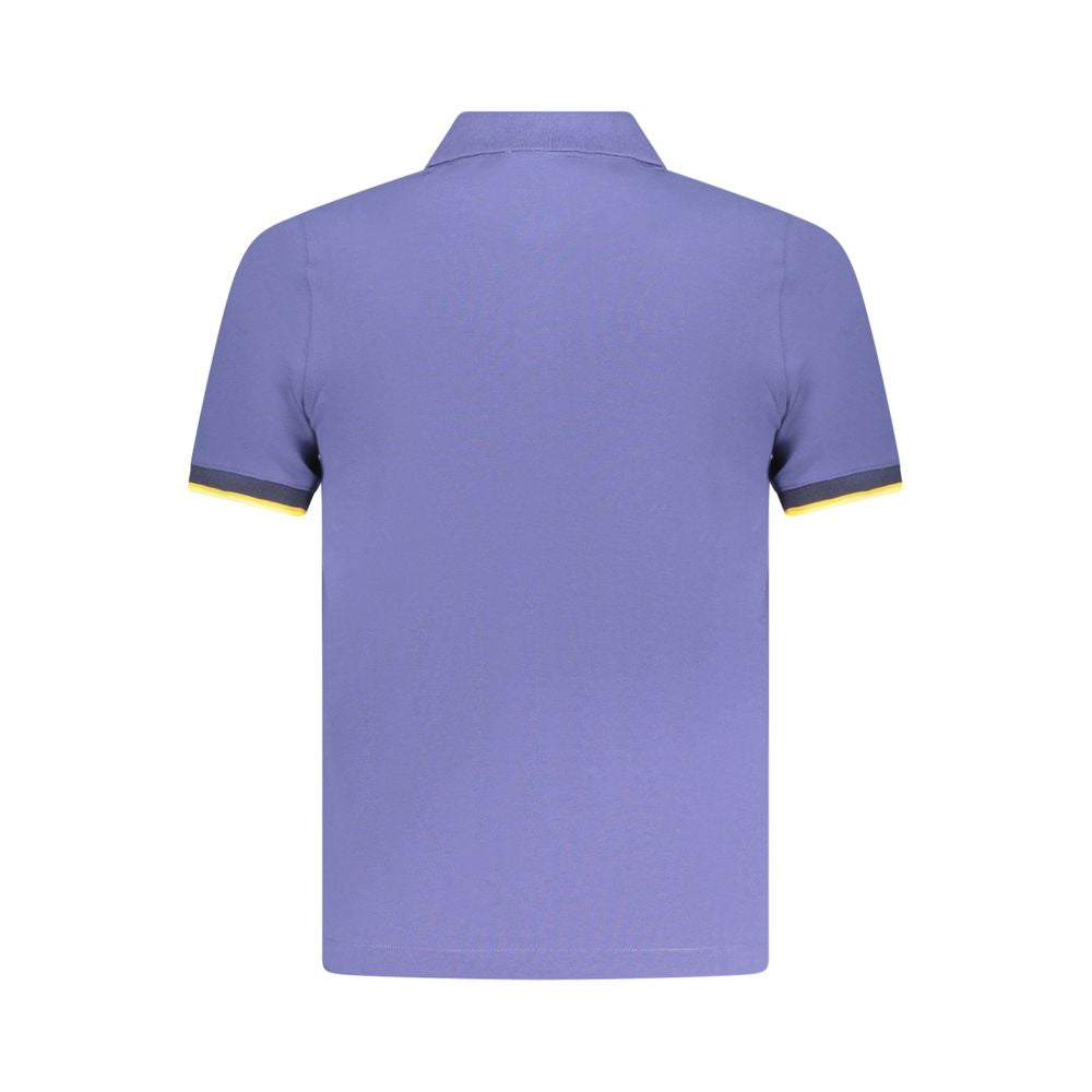 K-WAY Blue Cotton Polo Shirt
