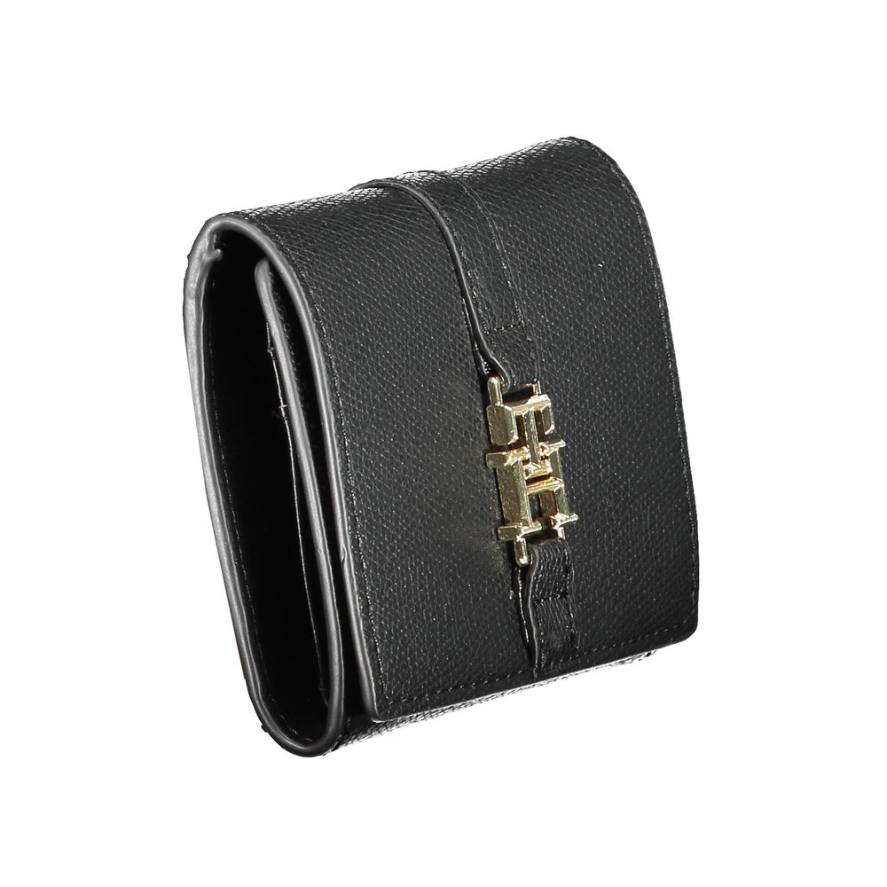 Tommy Hilfiger Black Polyethylene Wallet - ACCEXO
