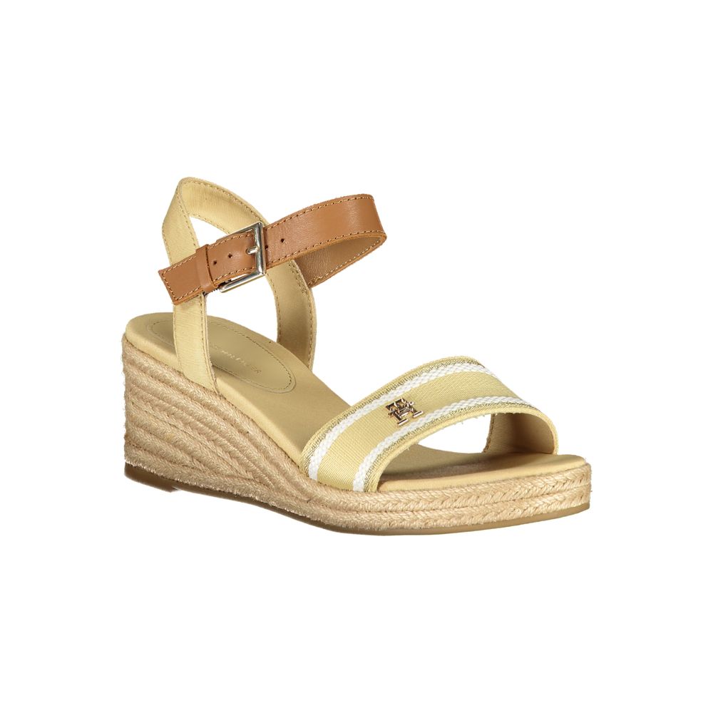 Tommy Hilfiger Beige Polyester Sandal - ACCEXO