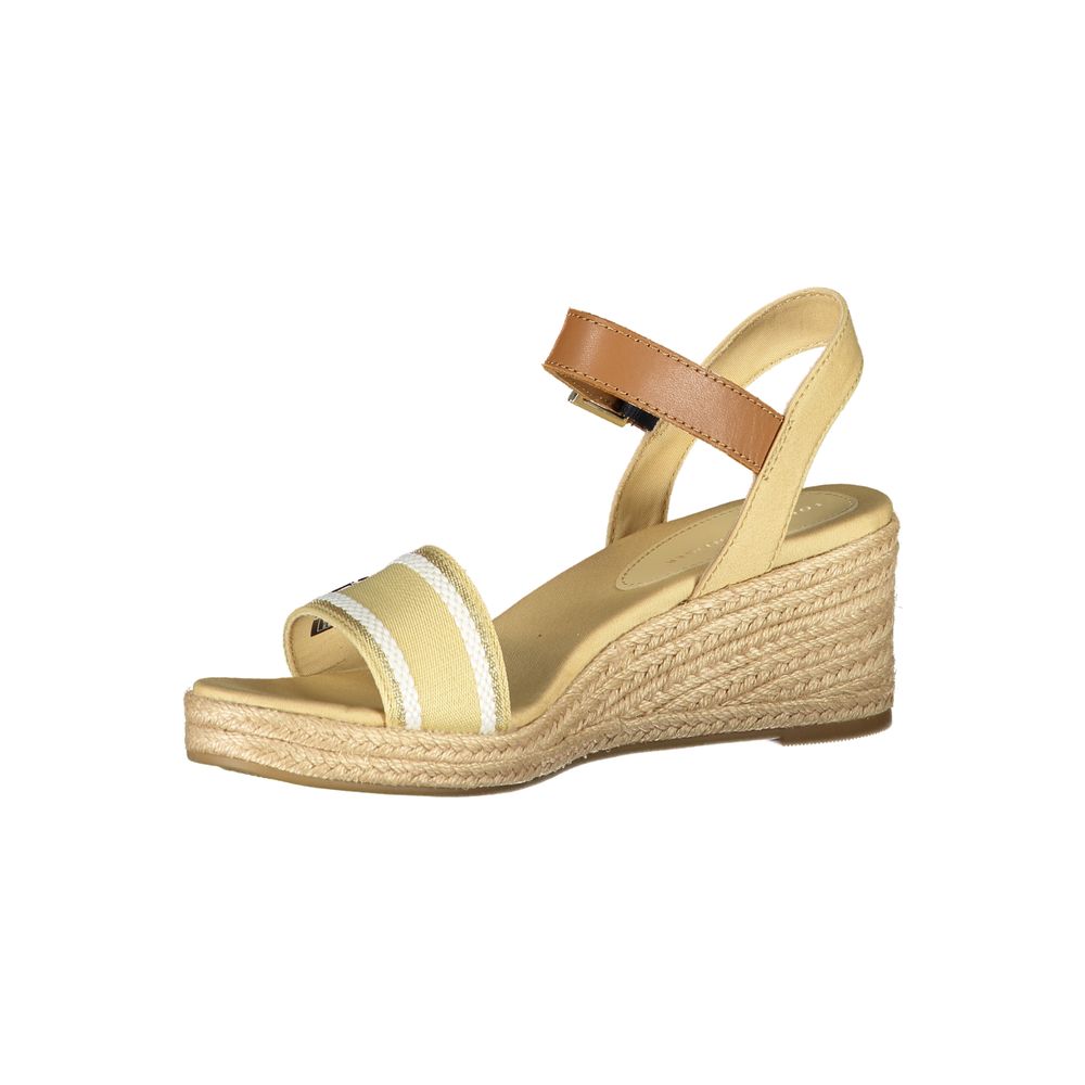 Tommy Hilfiger Beige Polyester Sandal - ACCEXO