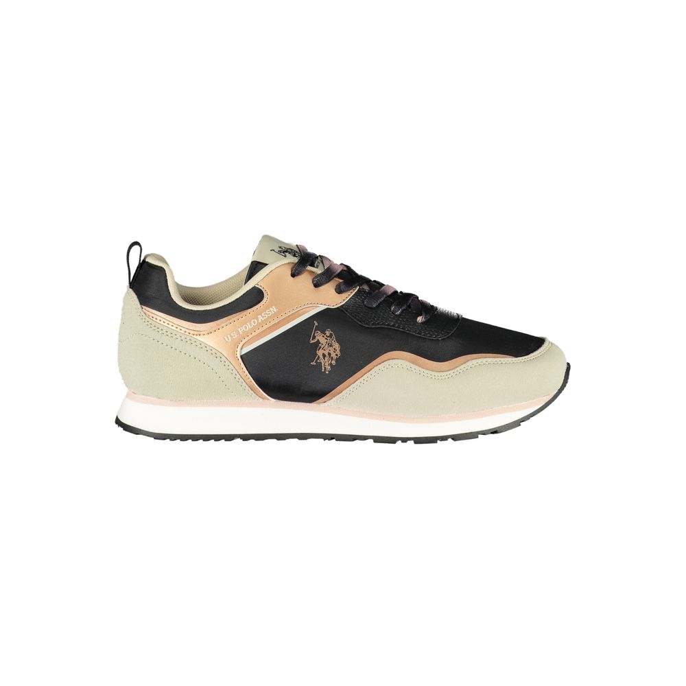 U.S. POLO ASSN. Black Polyester Sneaker - ACCEXO