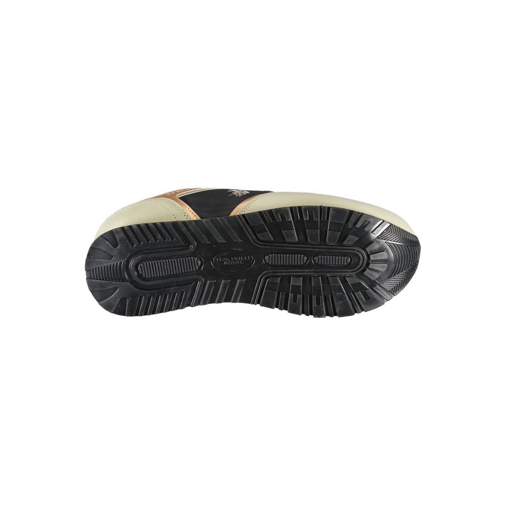U.S. POLO ASSN. Black Polyester Sneaker - ACCEXO