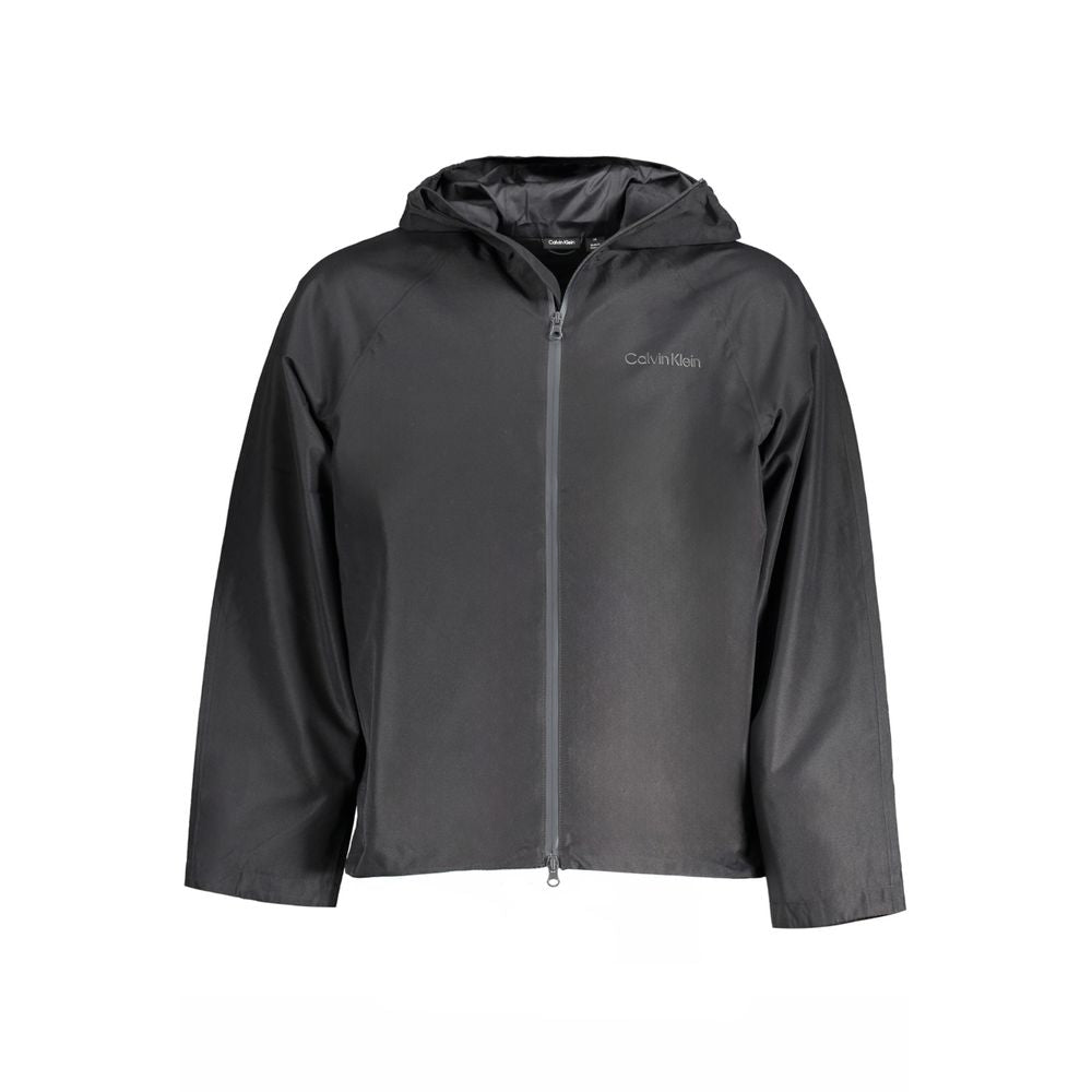 Calvin Klein Black Polyester Jacket - ACCEXO